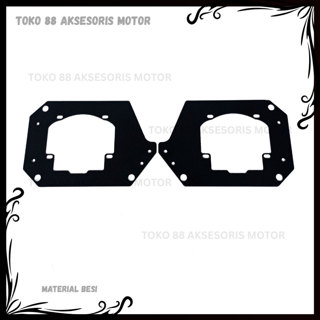 BRACKET LAMPU UNTUK MOTOR R25 BILED PROJIE AES 2.5 INCH R25 OLD