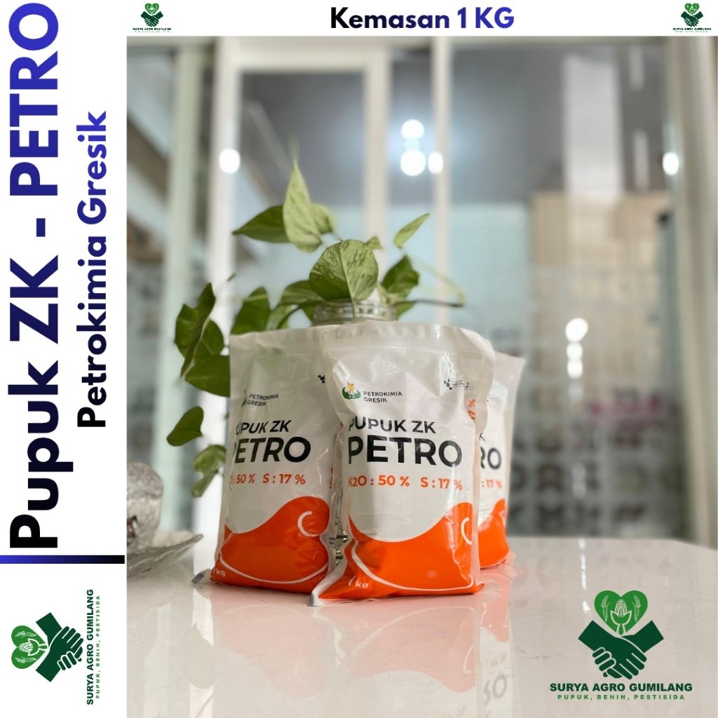 Pupuk ZK Petro kms pabrik 1kg | Pupuk kalium ZK | ZK Petro