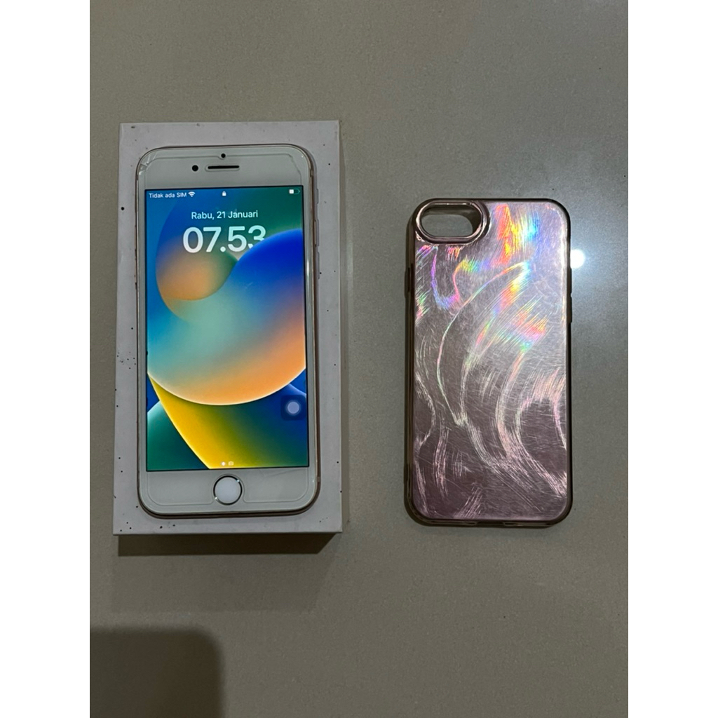 ~Iphone 8 Ibox Second ORI Warna Gold~[IPHONE]