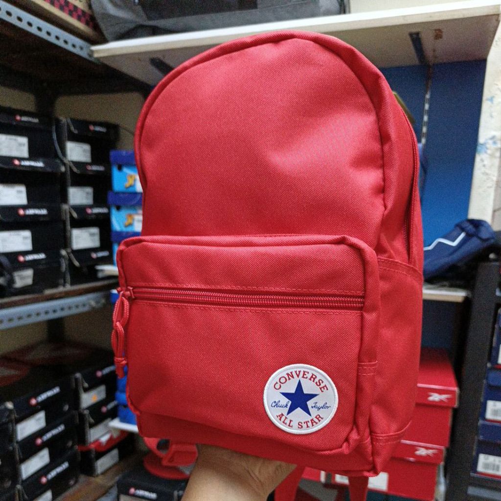 Tas Ransel Mini Backpack Conv CVK GO LO BACKPACK RED Original Resmi Sport Station.