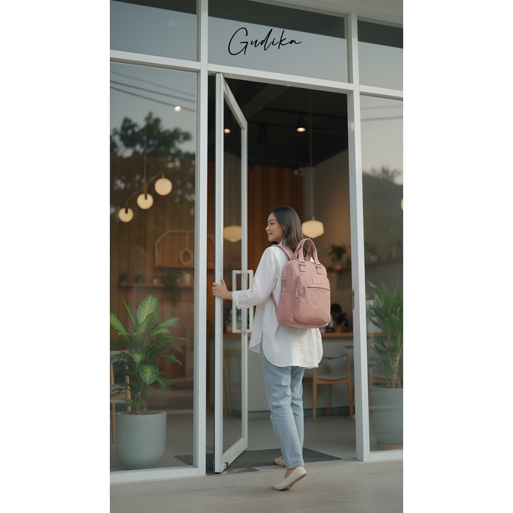 Gudika Bags 5206 Original Ransel Laptop 13 Inch Waterproof Backpack Dengan Port Usb Co