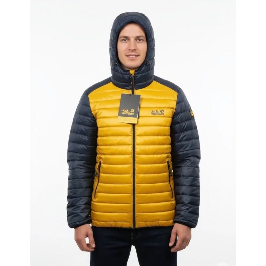 jackwolfskin argo down jaket winter outdoor hiking down jaket