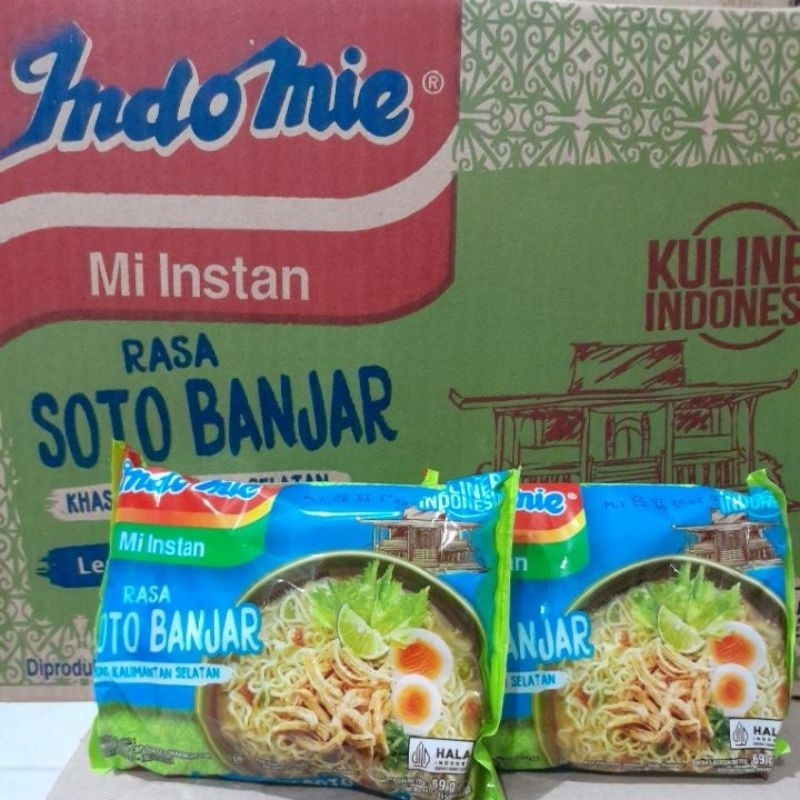 Indomie Soto Banjar Khas Kalimantan selatan 1 Dus isi 40