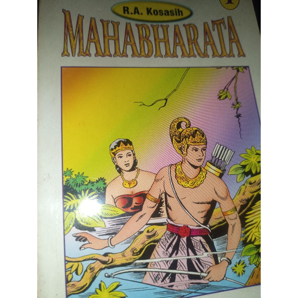 Komik Mahabharata RA Kosasih 13 Buku Lengkap + komik Lahirnya Rahwana 1 buku lengkap, set buku wayan