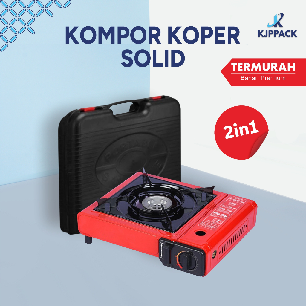 KJPPACK Kompor Koper Solid 2 in 1 – Praktis dan Fleksibel untuk Semua Aktivitas