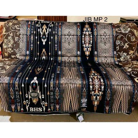 SARUNG BHS MASTERPIECE JAGUAR GOLD SILVER SONGKET TIMBUL BHS EXCELLENT SONGKET TIMBUL