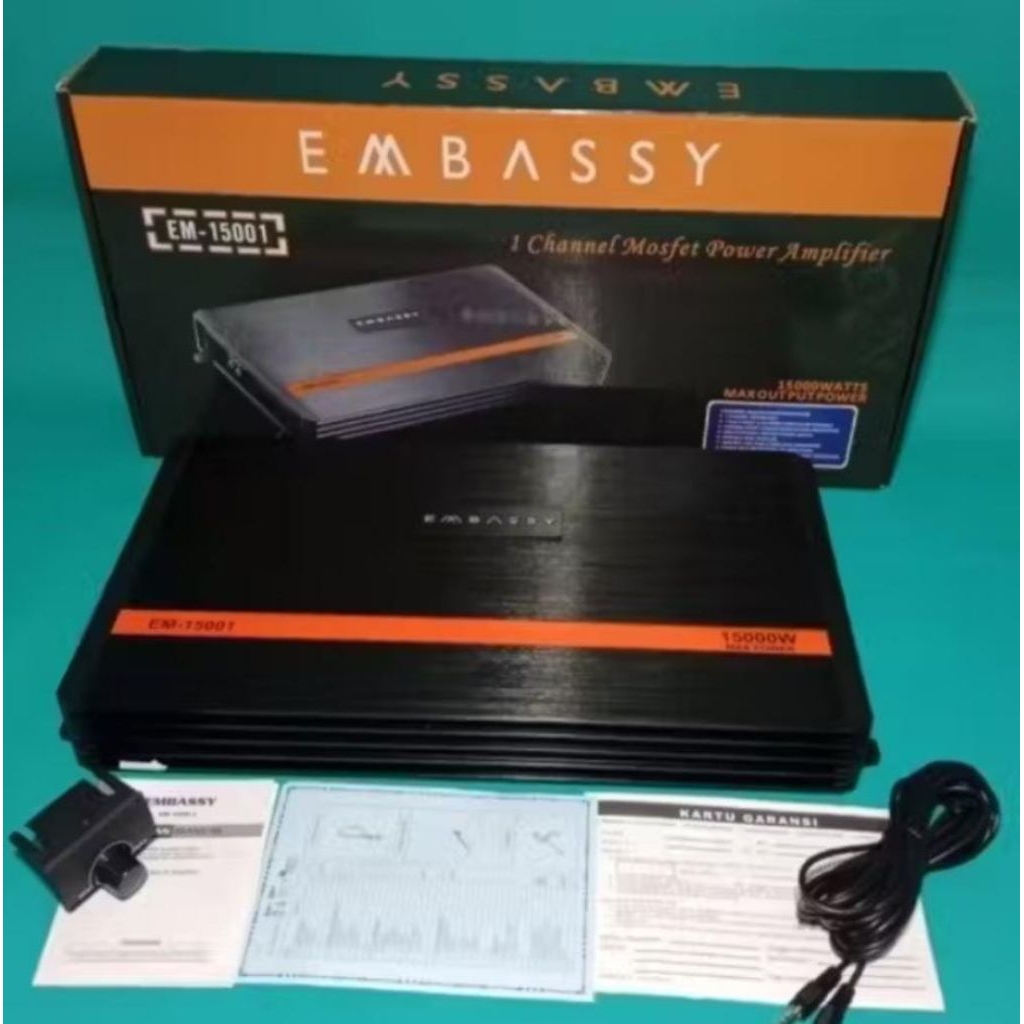 power monoblok Embassy EM.1500  1 channel