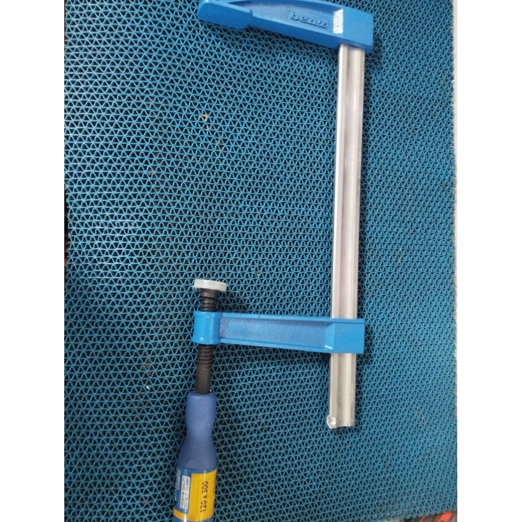 Benz Clamp F 120 x 300mm Penjepit Kayu Alat jepit Besi Clem catok clem