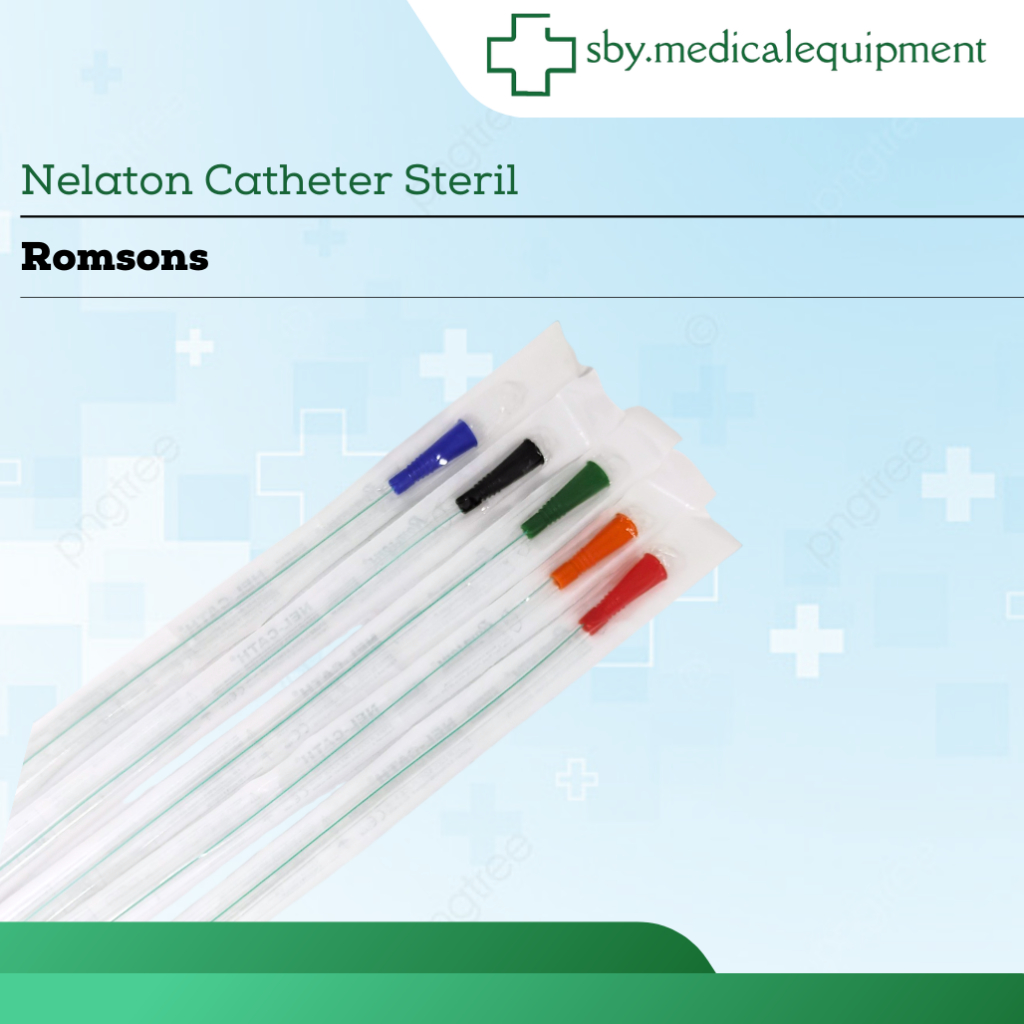 Nelaton Catheter Steril Romsons Selang Nelaton Kateter Original