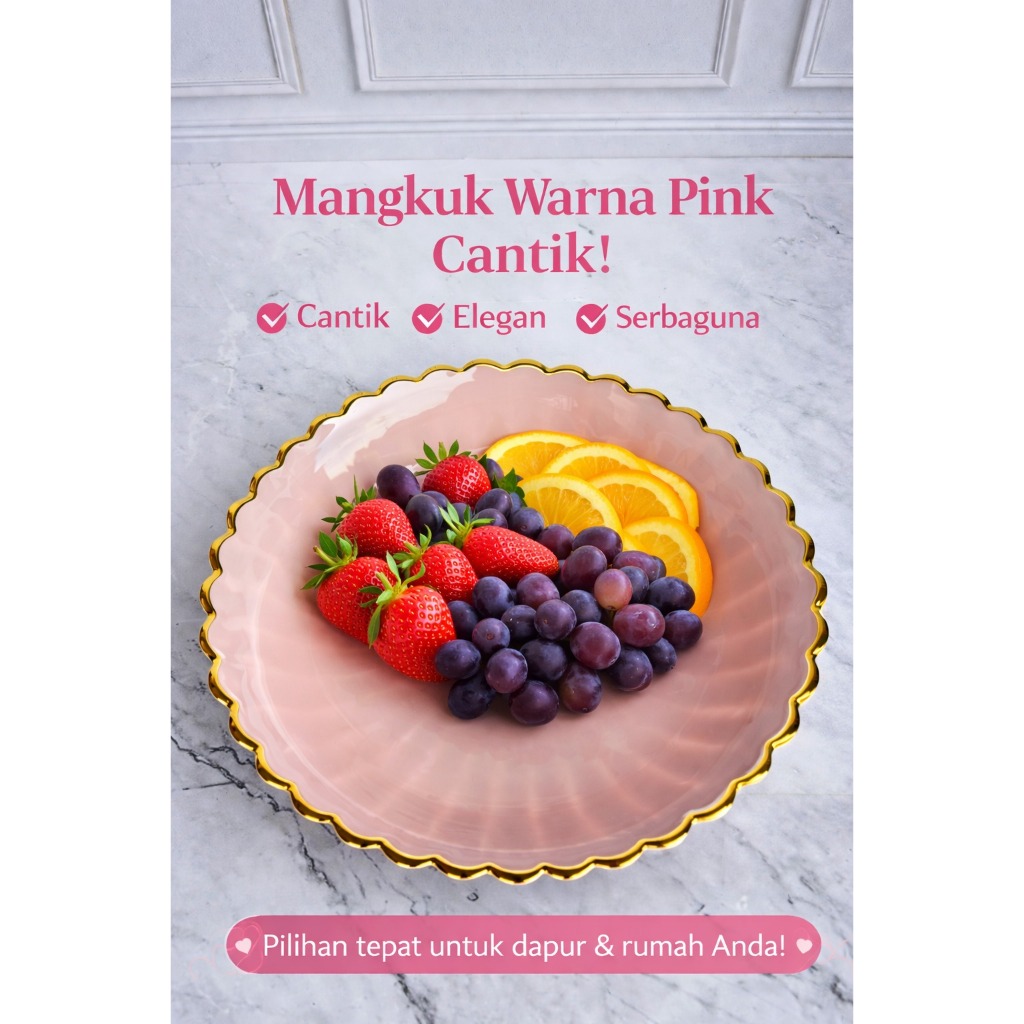 Piring Sajian Daun Plastik Premium Warna Pastel dessert