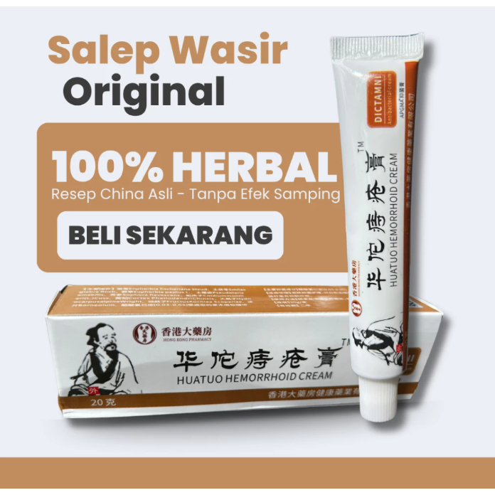 Salep Dictamni Ambeien Obat Herbal Salep Wasir Original Isi 1 pcs