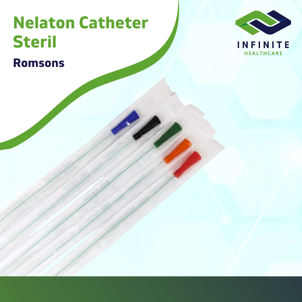 Nelaton Catheter Steril Romsons Selang Nelaton Kateter Original