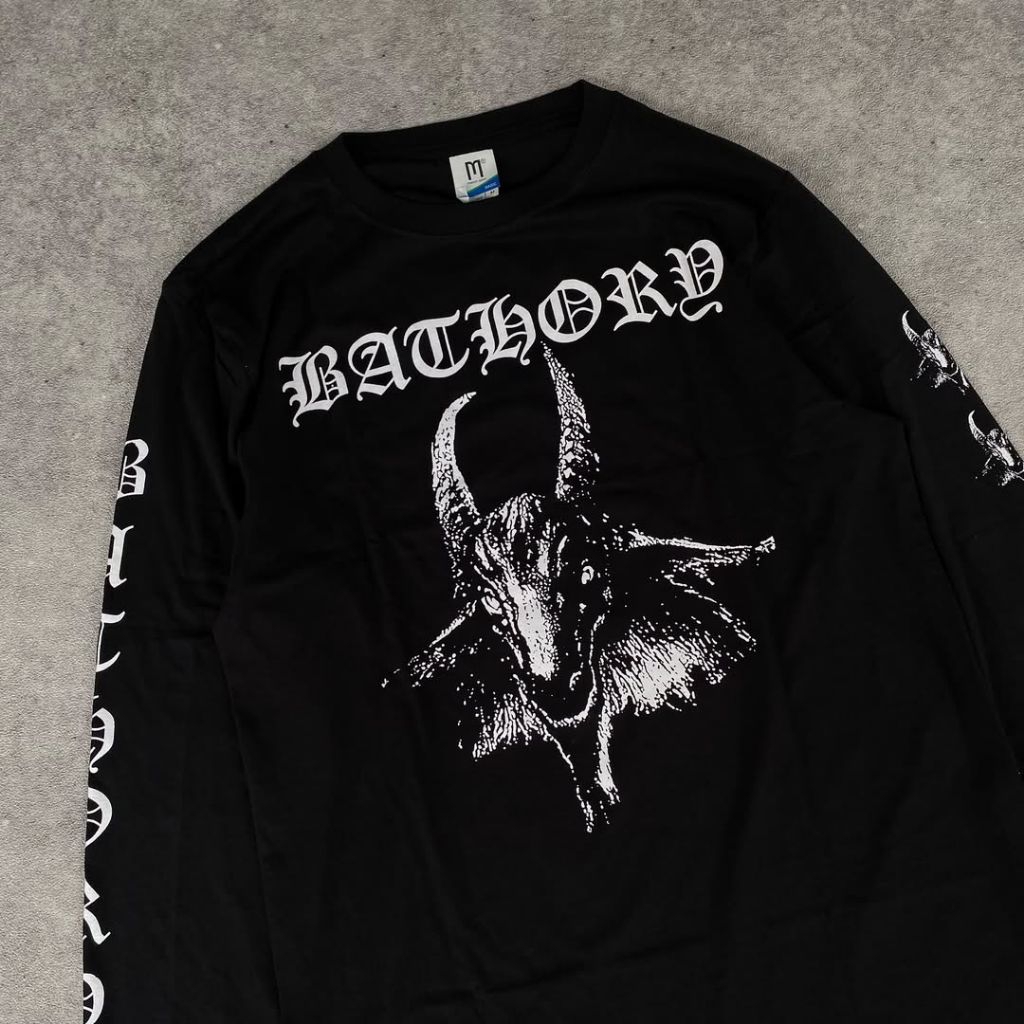 BATHORY | Black Metal | Skena Metal | Longsleeve / Kaos Band | Black