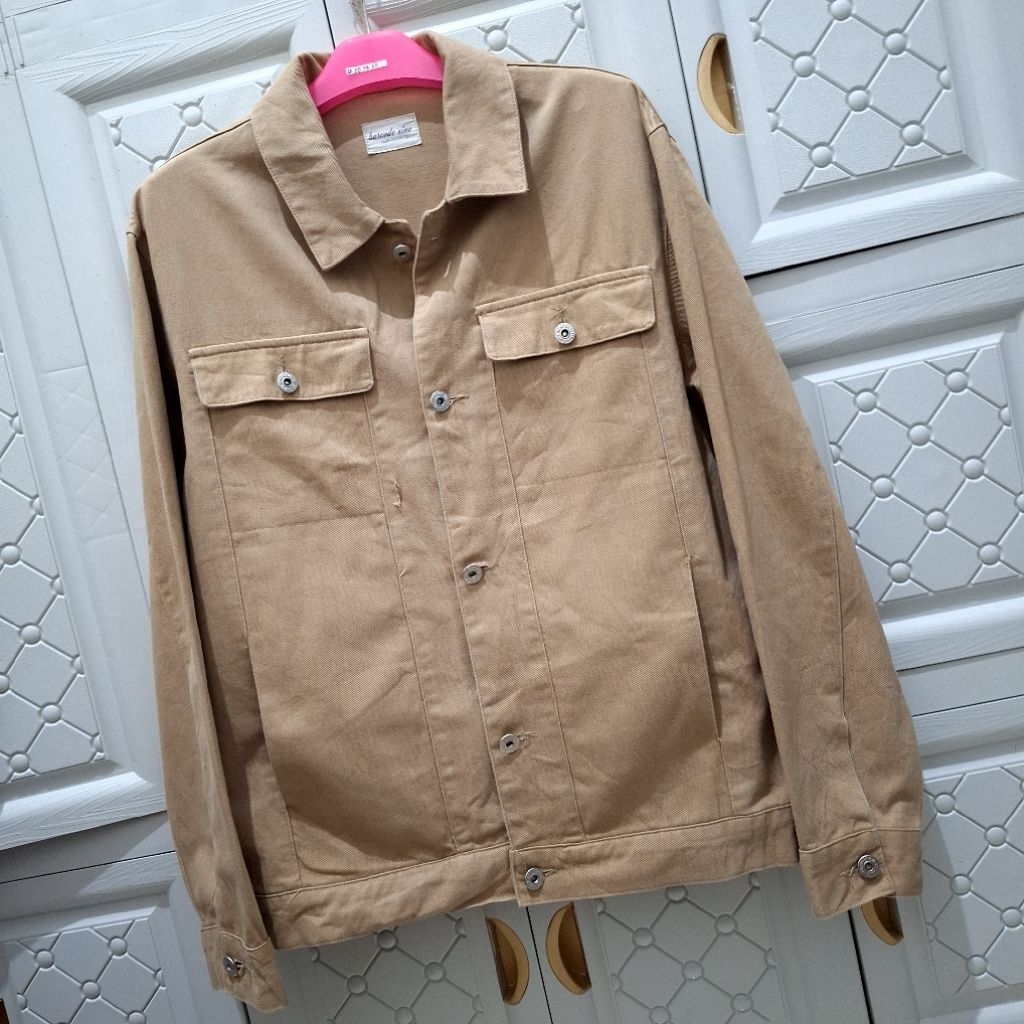 JACKETS DENIM MOCCA