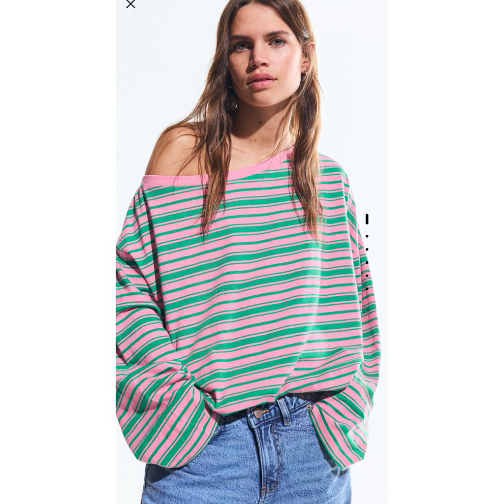 Jastip Bershka Kaos Sabrina