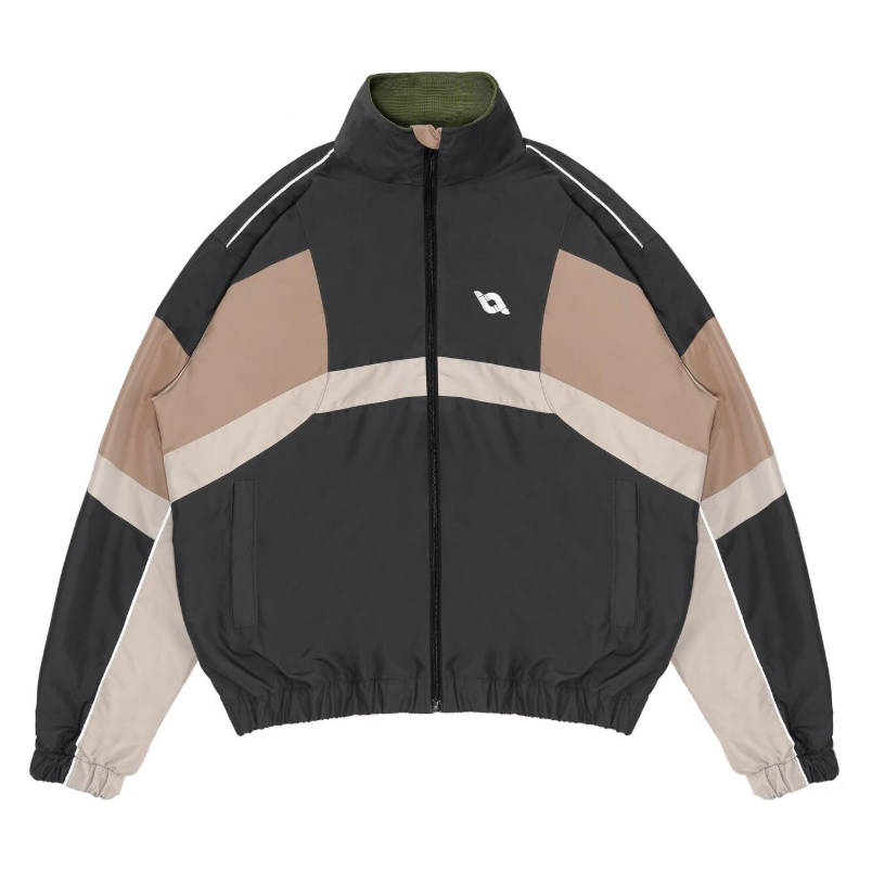 “CAREY” GREY Tracktop Jacket QueenBeer