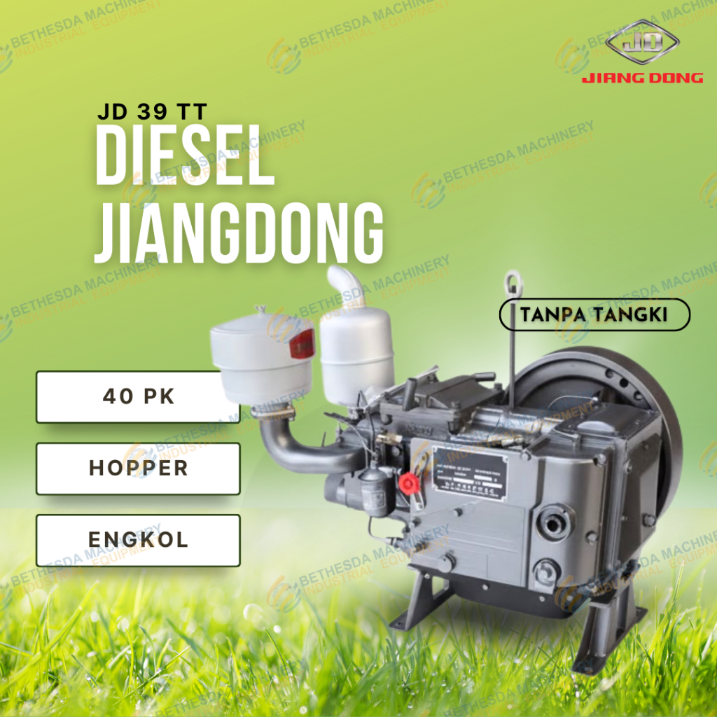 penggerak mesin diesel 33 Hp engine 35HP Jiangdong 40Pk Tanpa Tangki