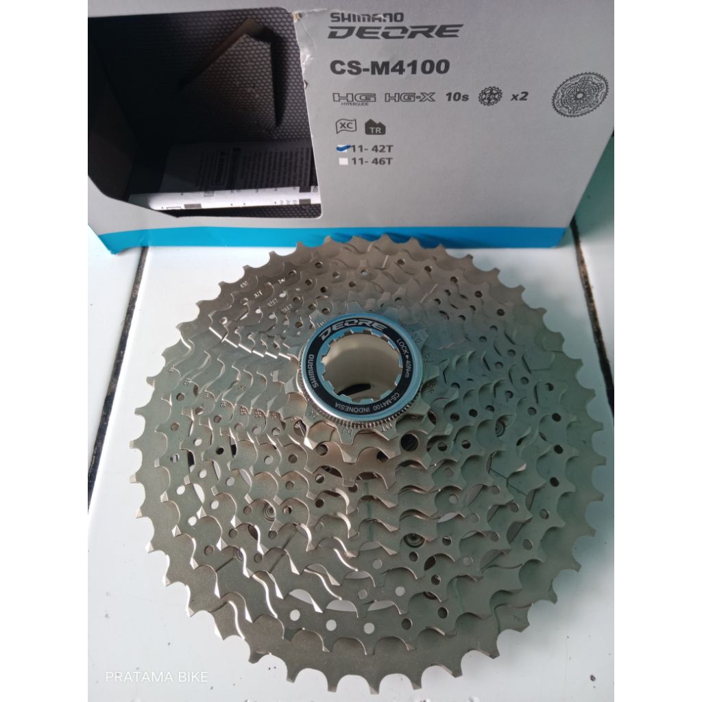 Sprocket Shimano Deore M4100 10Speed 11-42T Co