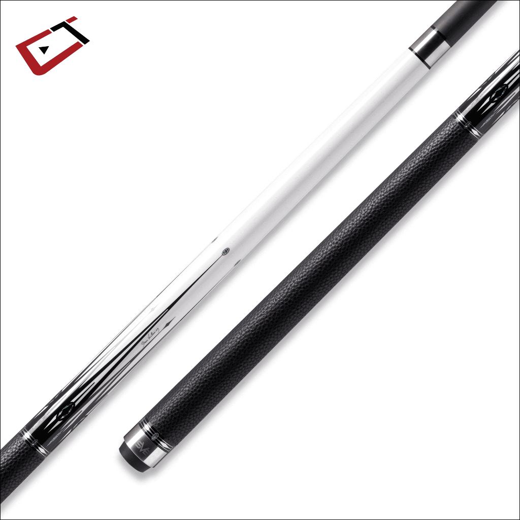 CUETEC SVB GEN 2 White Pearl Stick Billiard Carbon Low Deflection Cues 11.8 mm / 12.5 mm