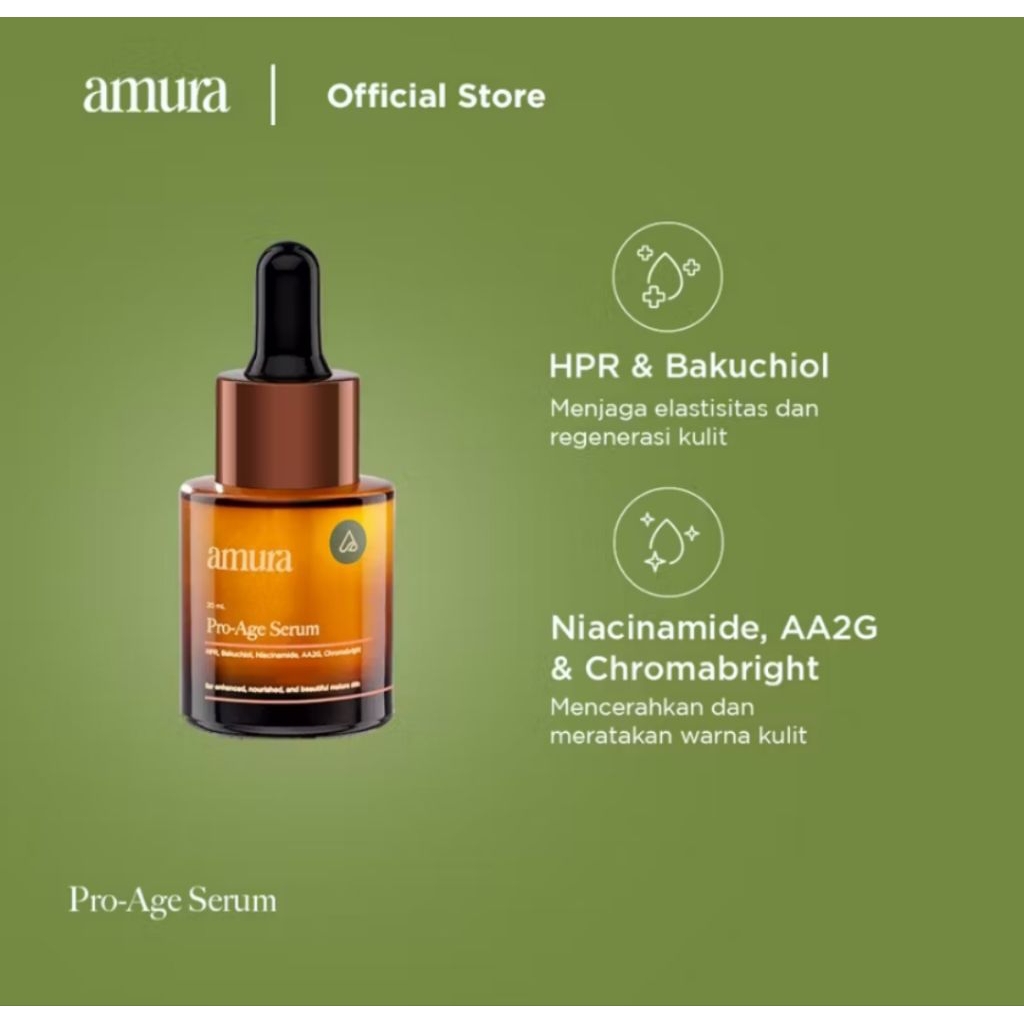 AMURA Pro-Age Serum 20ml || Amura Serum Anti Aging