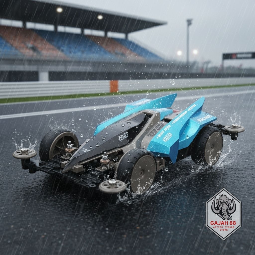 Mobil Balap Rakit Dinamo Yika (Tamiya gen 9)