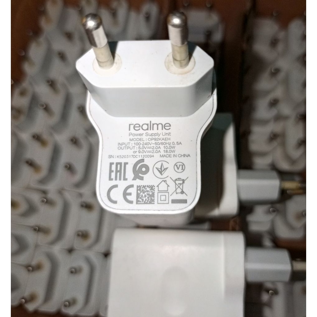 charger realme  ori 18W | VOOC bekas