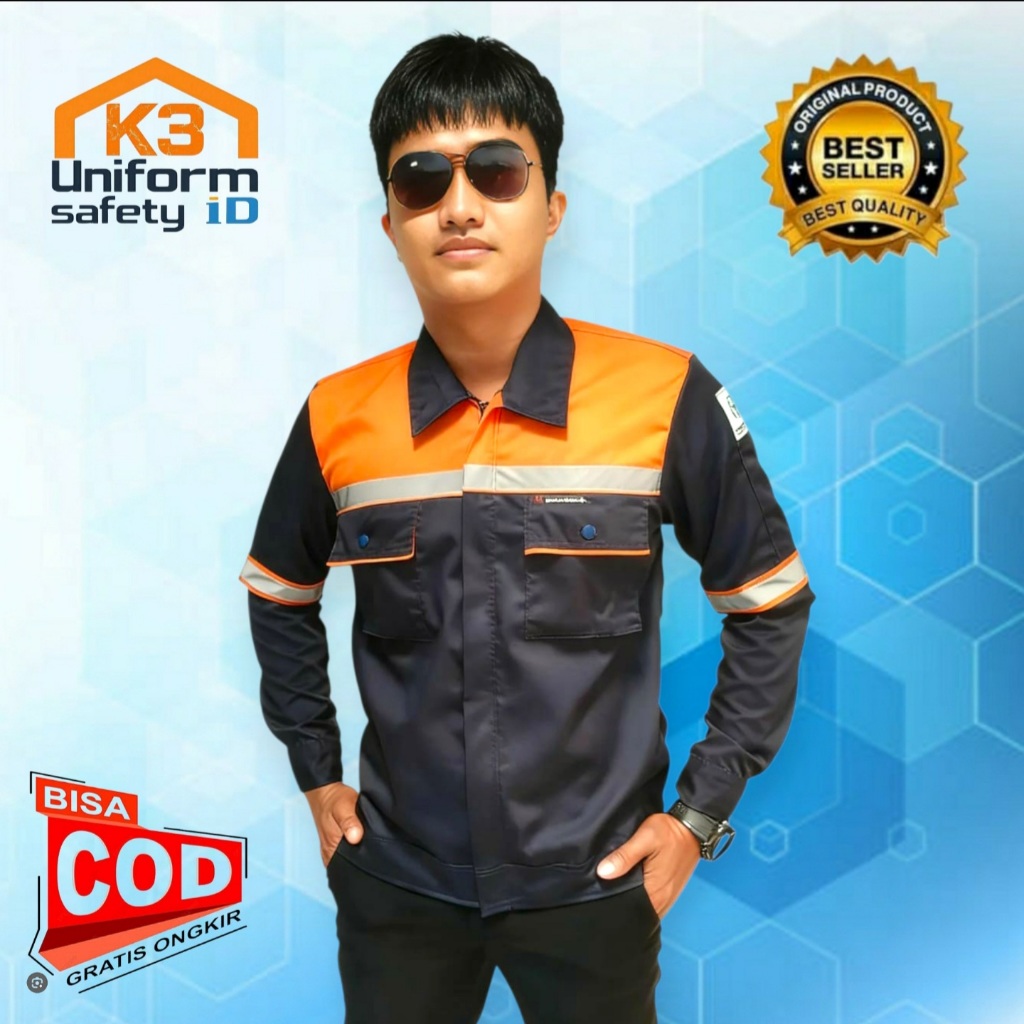 Baju Wearpack safety K3 / Baju kerja k3