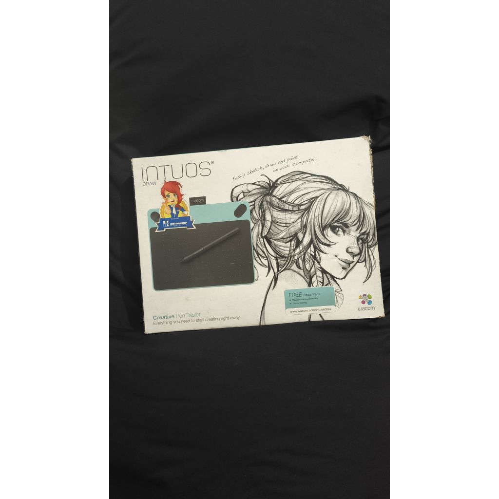 Wacom Intuos Draw CTL-490/B0. Drawing tablet (Second | Nego)