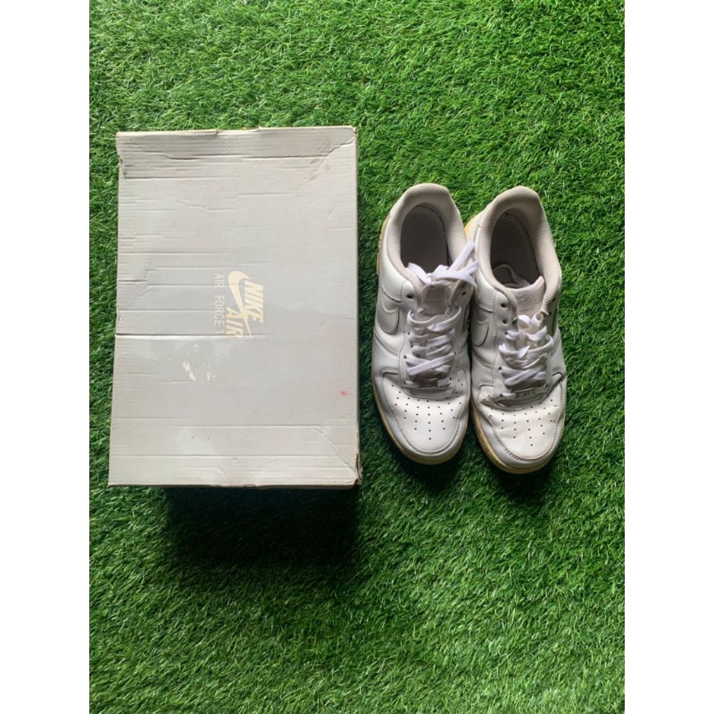 Sepatu Nike Air Force One (af1) Allwhite