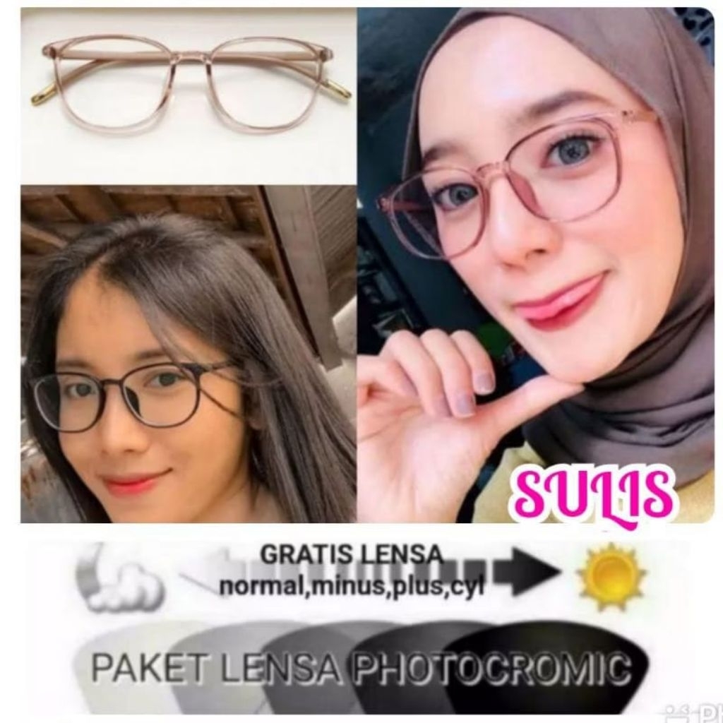 FREME 5004 BAHAN  TR GRATIS LENSA PHOTOCROMIC BISA REQUES MINUS ATAU NORMAL
