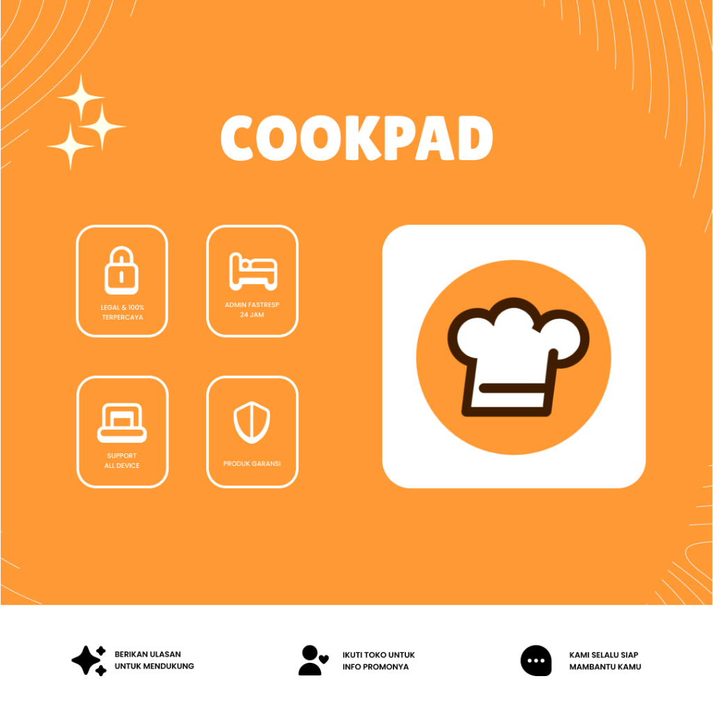 COOKPAD 1 BULAN PREMIUM TANPA NUNGGU