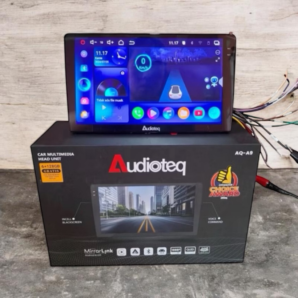 HEADUNIT ANDROID AUDIOTEQ RAM 6/128 9INCH