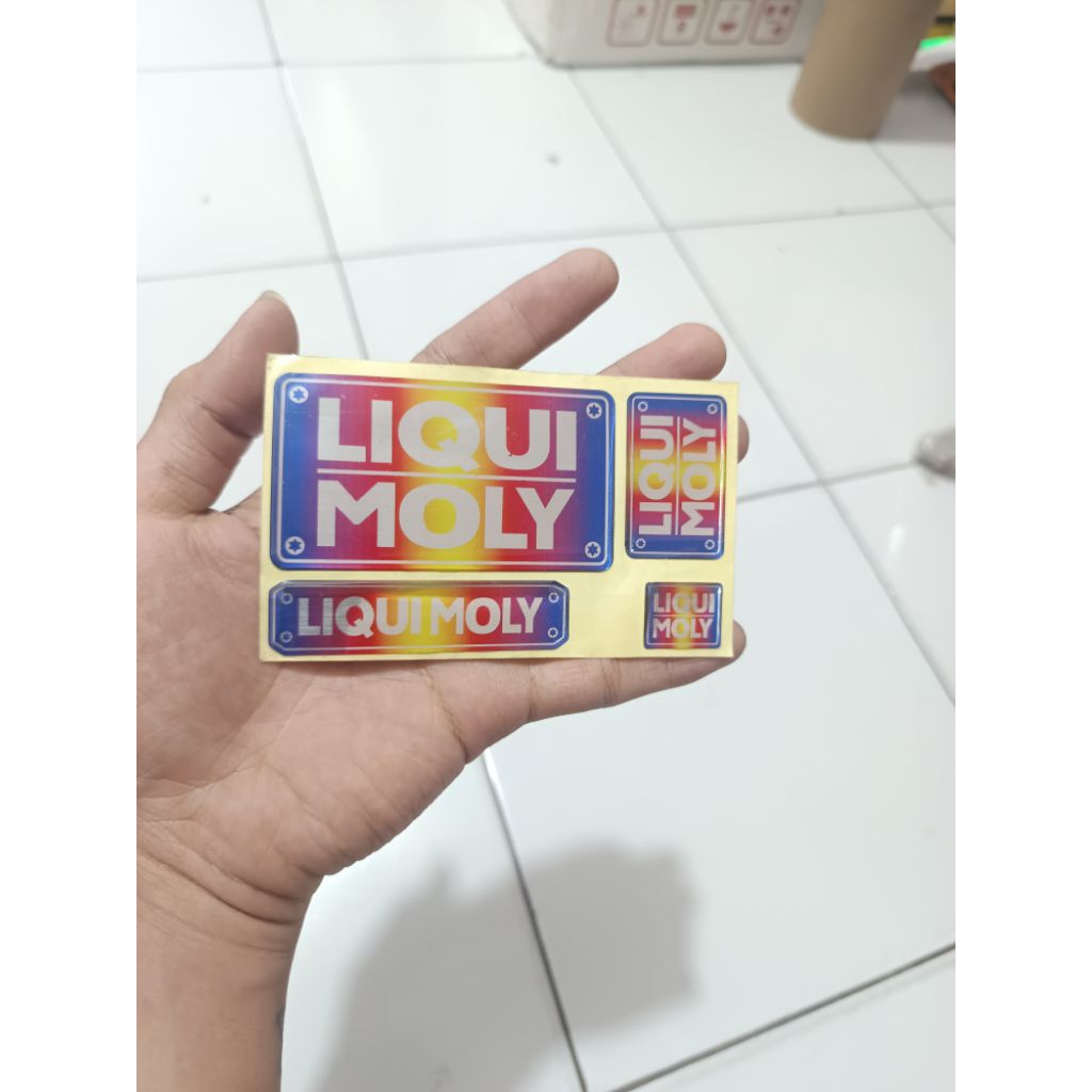 Emblem hager PACK resin LIQUI MOLY vario (hager,box filter,sensor,spidometer)redy banyak