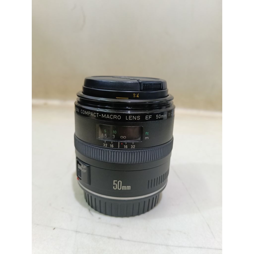 lensa Canon 50 mm macro murah