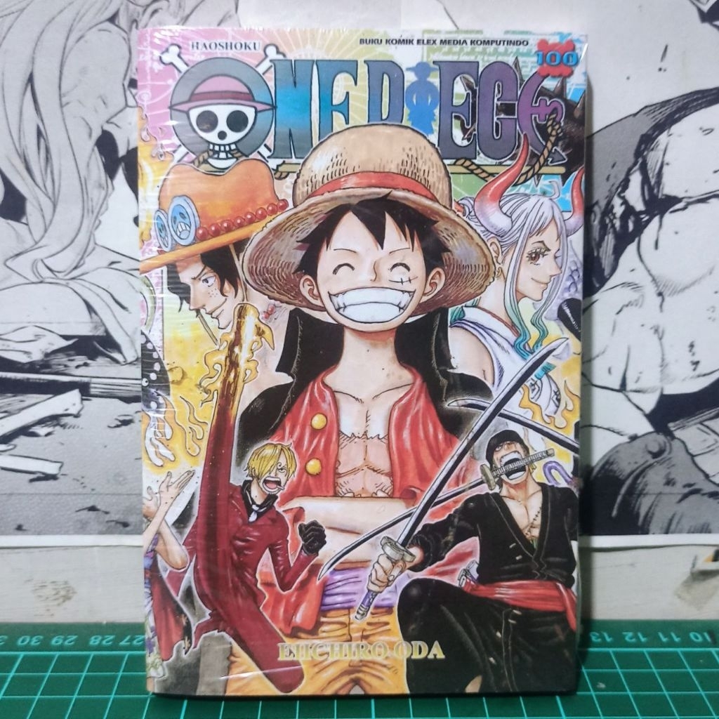 komik one piece vol 100 segel baru