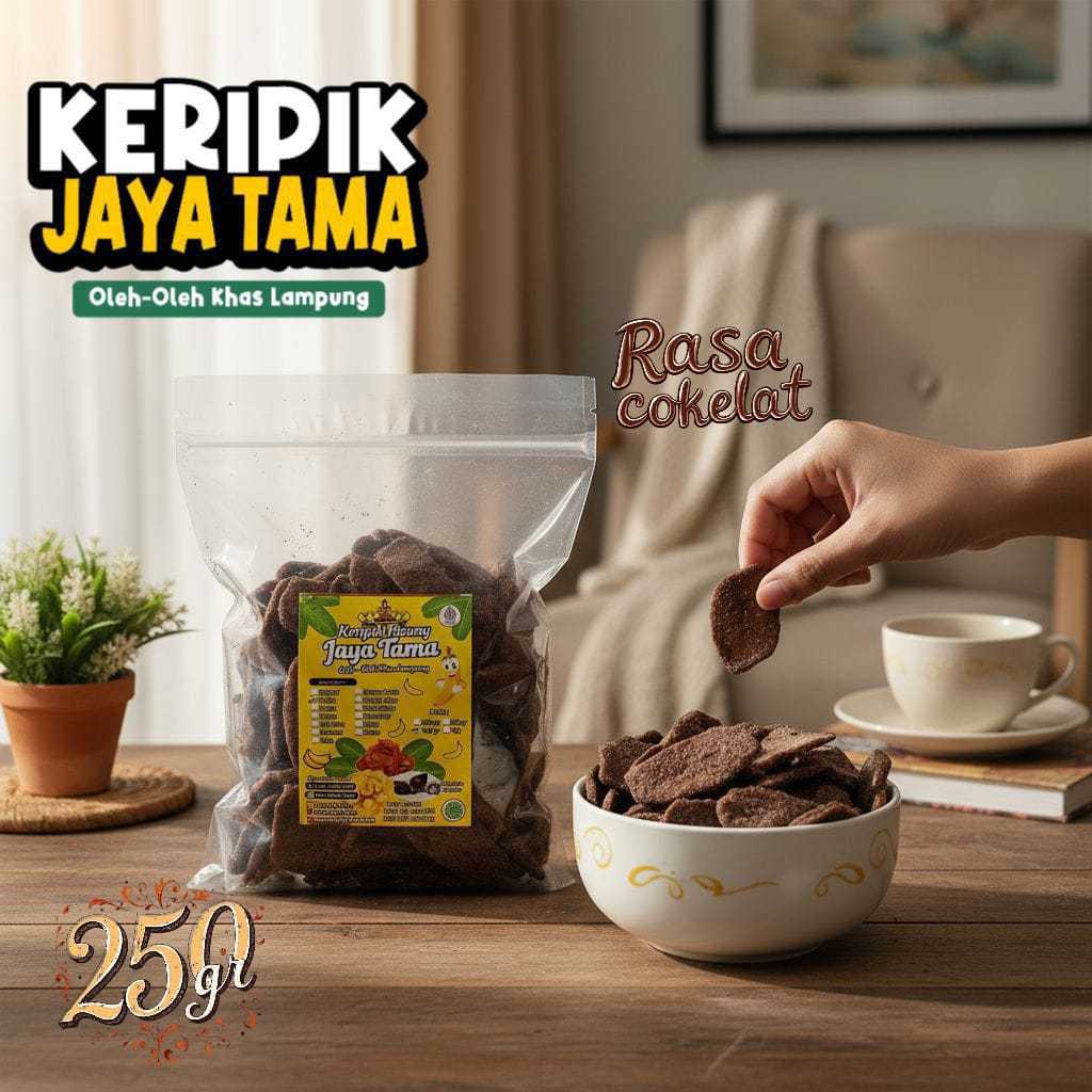 Keripik Pisang coklat khas lampung