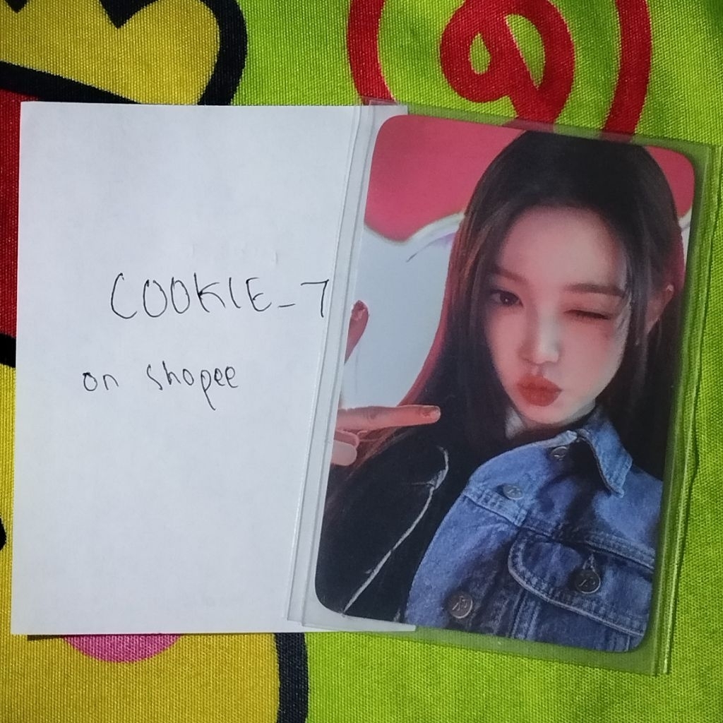 Photocard Jang Wonyoung Benefit IVE I've Soundwave R1 PC Bene