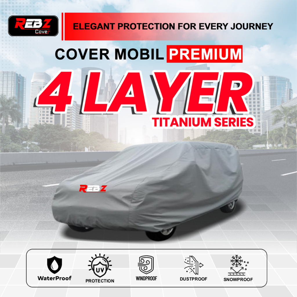 Body Cover Mobil Sarung Mobil Premium Innova Lama / Innova Reborn / Innova Zenix 4 Layer Indoor Tita