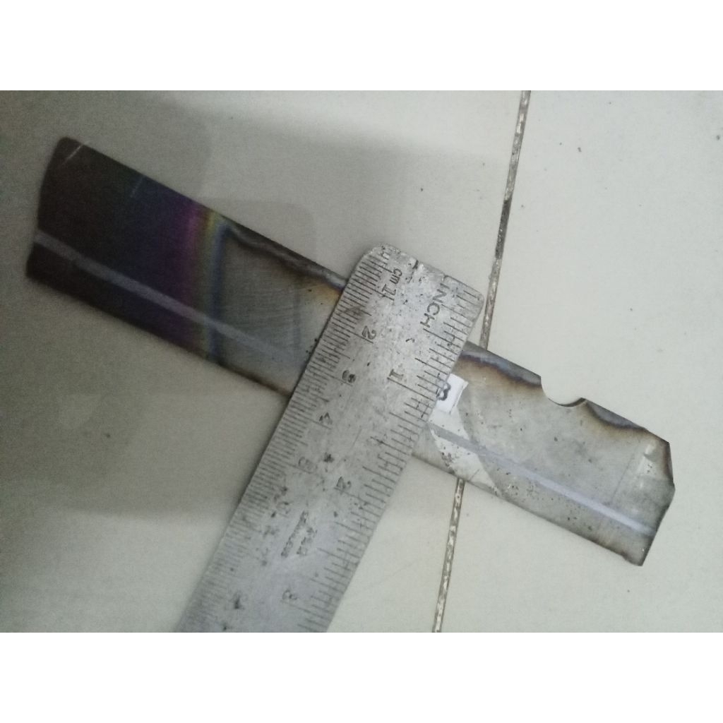 BAJA HSS DM05 Pelangi Original Bermagnet Keras Bahan Pisau Dapur Iris Seset Serbaguna Grafting Cangk
