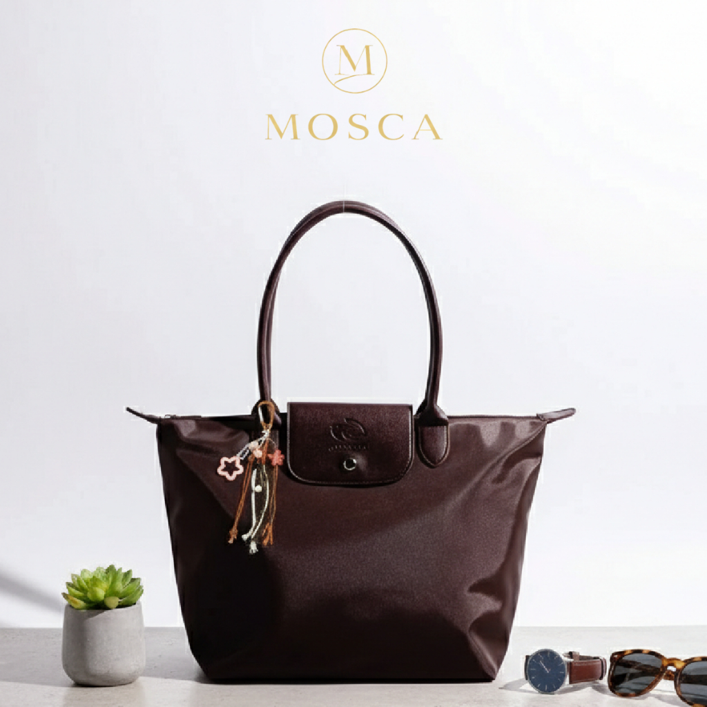 MOSCA - Vony Bag Totebag Wanita Totebag Kulit Kekinian Tas Ngampus Totebag Kuliah (12 Inc)