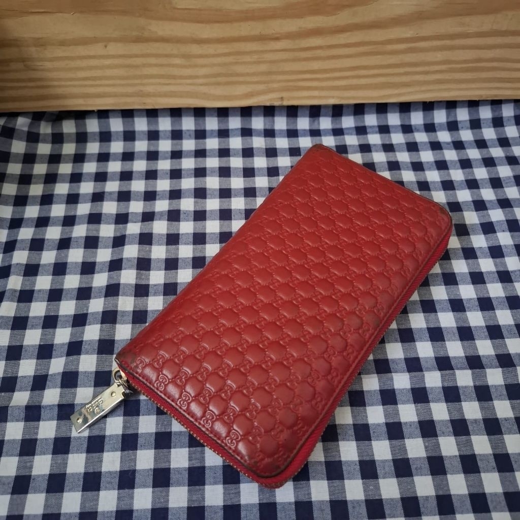 Dompet Wanita Guccii Dompet Lipat Merah