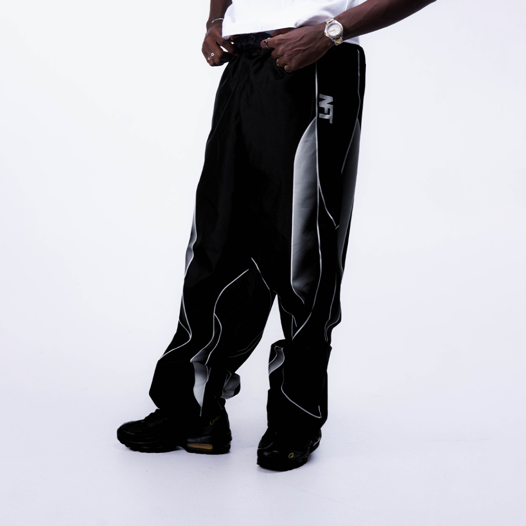 NFTWRLD - Baggy Parachute Pants Techwear