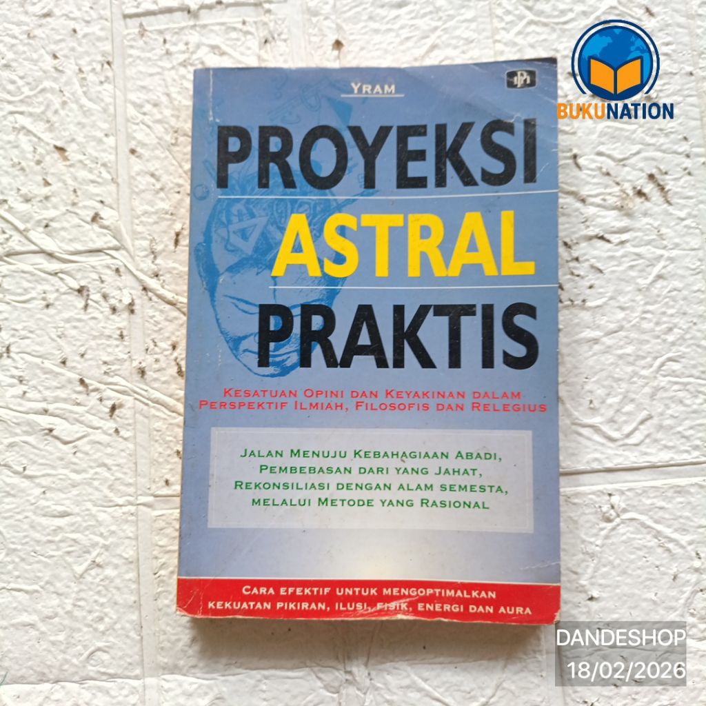 (bekas) Proyeksi Astral Praktis oleh YRAM - Buku Original
