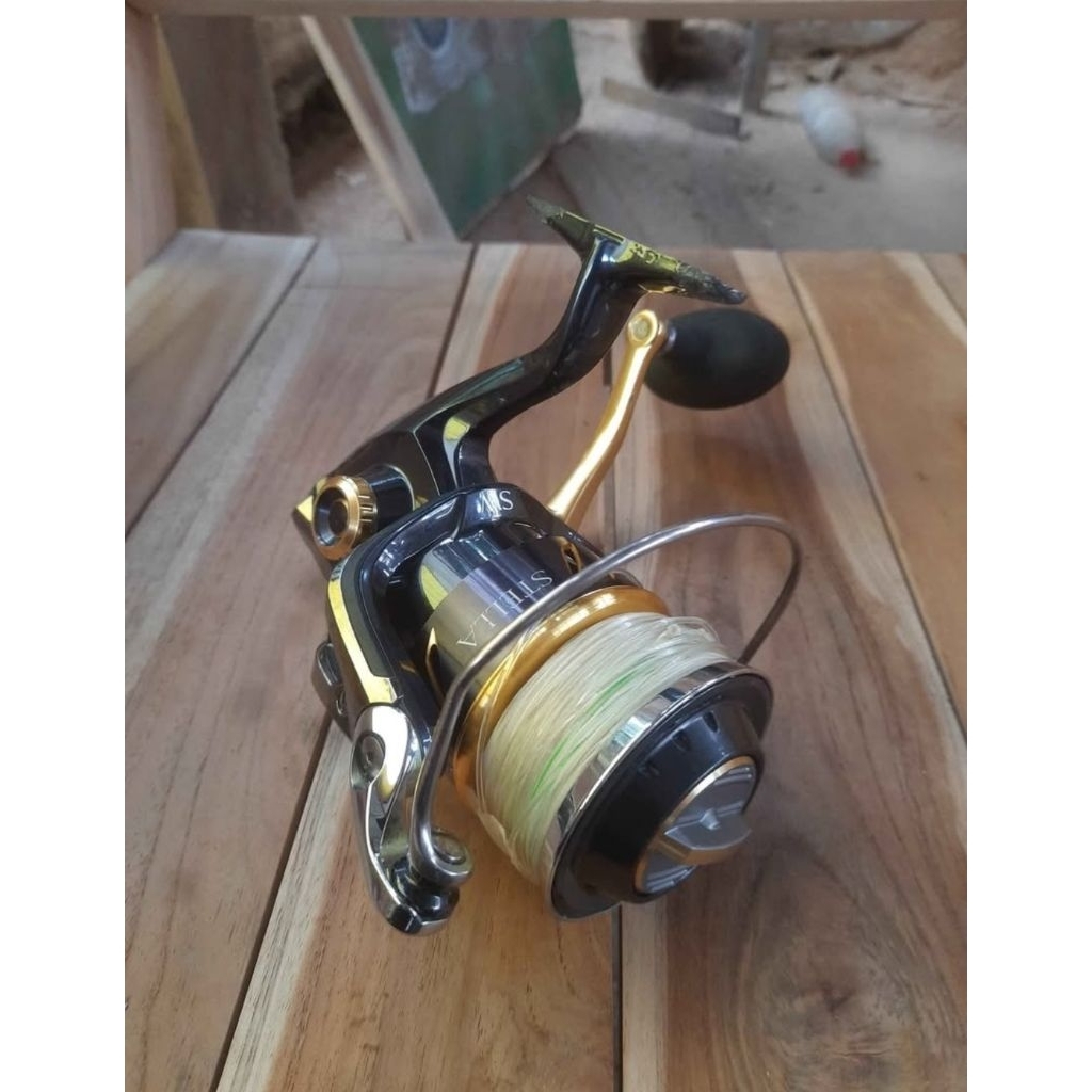 reel spinning shimano stella sw 14000 xg jarang pakai