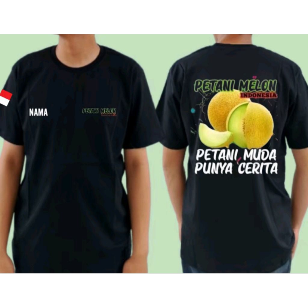 KAOS PETANI MELON INDONESIA PETANI MUDA PUNYA CERITA