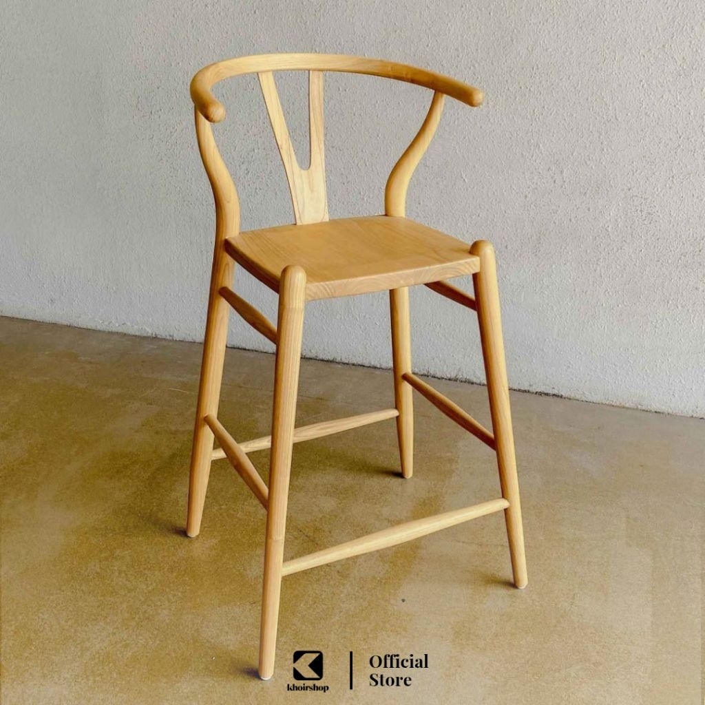 BARSTOOL KURSI BAR MINIMALIS KURSI BAR TINGGI KURSI CAFE KAYU JATI KURSI CAFE TINGGI