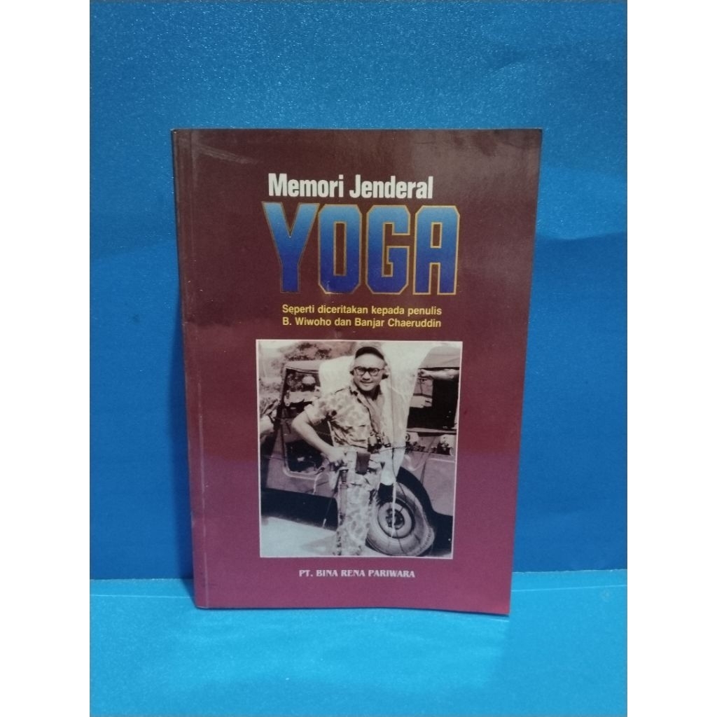Buku original MEMORI JENDERAL YOGA
