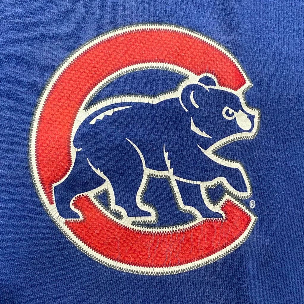 Kaos Tshirt MLB Chicago Cubs Majestic original small backprint Rizzo 44