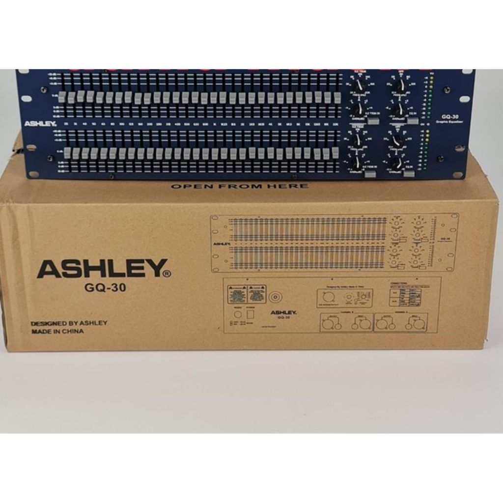EQUALIZER ASHLEY GQ-30 PLUS SUBWOOFER ORIGINAL