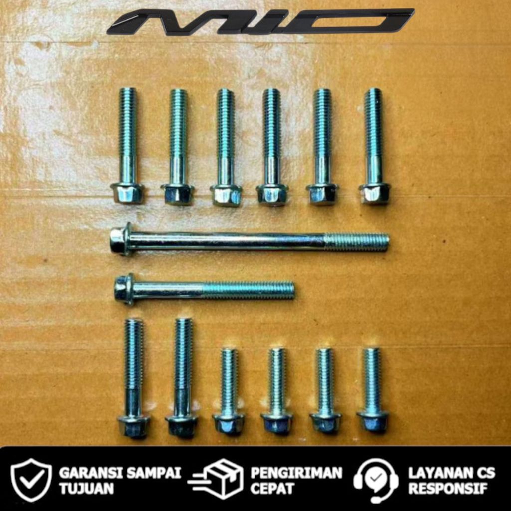 Baut Blok CVT 1 SET Yamaha Mio Soul GT 125 / Baut CVT 1SET Motor Mio Soul GT 125